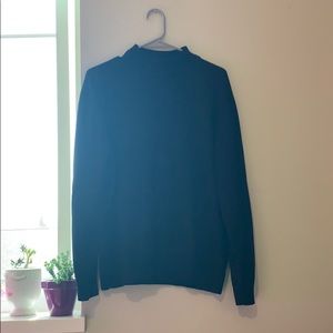 Simple black turtleneck